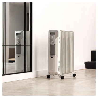 Cecotec | ReadyWarm 11000 Space | 5884 | Oil Radiator | 2500 W | 3 Power Levels | Up to 25 m² | White