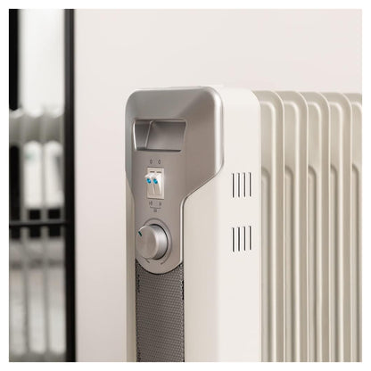 Cecotec | ReadyWarm 11000 Space | 5884 | Oil Radiator | 2500 W | 3 Power Levels | Up to 25 m² | White