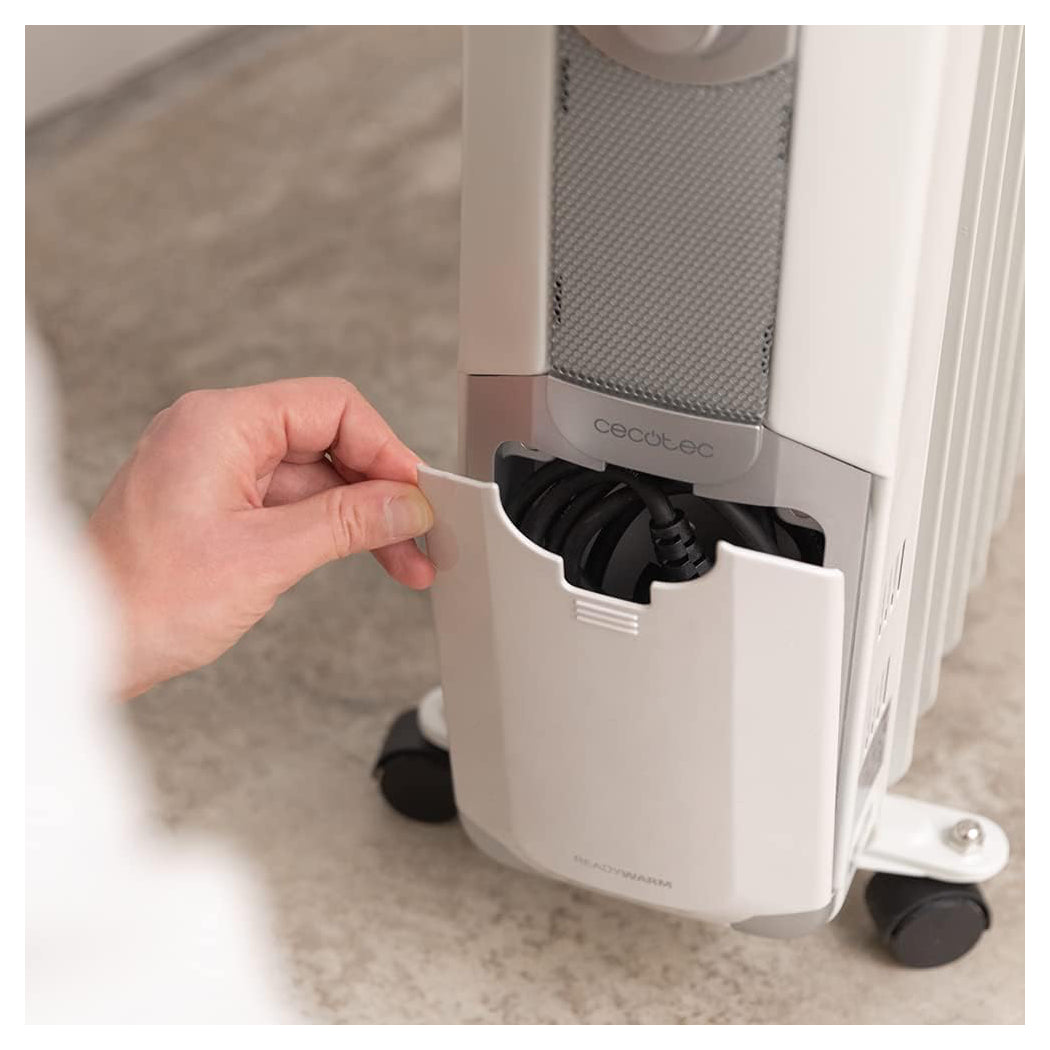 Cecotec | ReadyWarm 11000 Space | 5884 | Oil Radiator | 2500 W | 3 Power Levels | Up to 25 m² | White