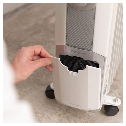 Cecotec | ReadyWarm 11000 Space | 5884 | Oil Radiator | 2500 W | 3 Power Levels | Up to 25 m² | White