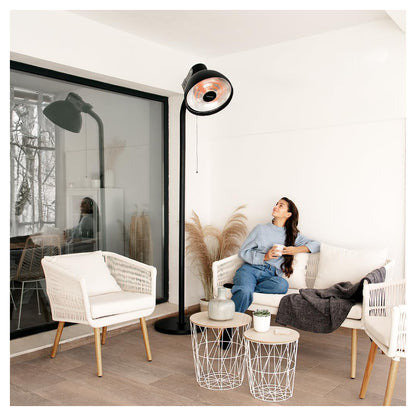 Cecotec | ReadyWarm 21000 Carbon Focus | 7817 | Infrared Heater | 2100 W | 3 Power Levels | Up to 20 m² | Black | IP24