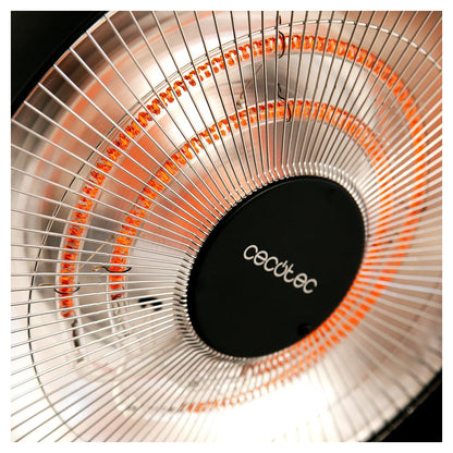 Cecotec | ReadyWarm 21000 Carbon Focus | 7817 | Infrared Heater | 2100 W | 3 Power Levels | Up to 20 m² | Black | IP24
