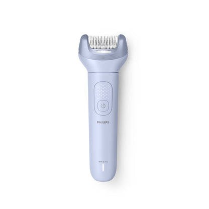 Philips | BRE711/00 | Series 8000 Epilator | Wet & Dry | 32 Tweezers | 60 min | 2 Speed Settings | Blue