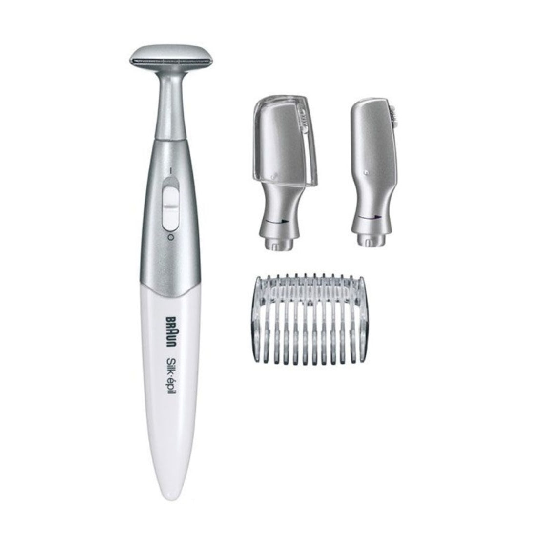 Braun | FG1100 | Silk-épil 3-in-1 Bikini Styler | Cordless | 5–8 mm | White