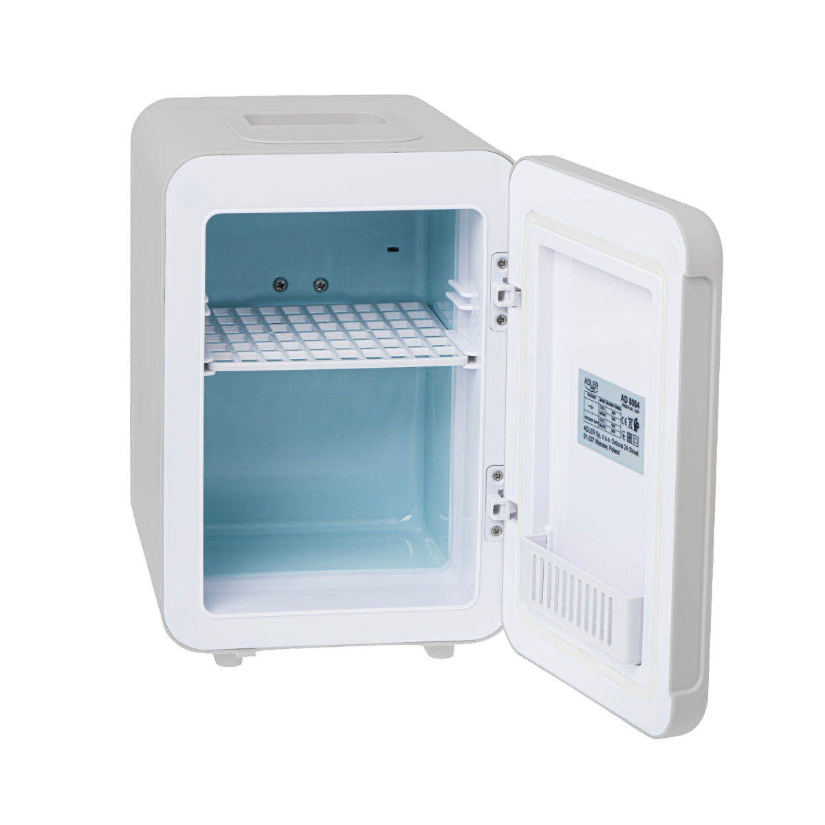 Adler | AD 8084 | Portable Refrigerator | 4 L | 1 Door | Grey / White