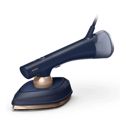 Philips | GC215/20 | OneTurn | 2-in-1 Steam Iron & Steamer | 1800 W | 45 g/min | 90 g/min | 200+300 ml | Blue