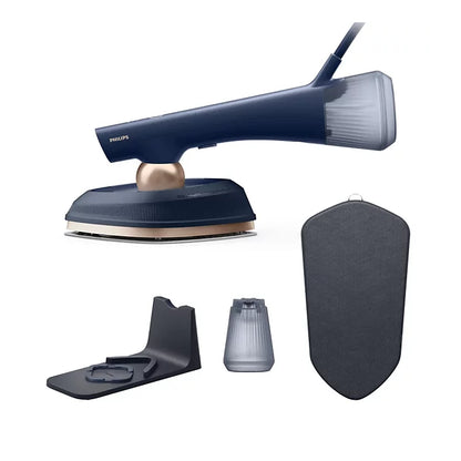 Philips | GC215/20 | OneTurn | 2-in-1 Steam Iron & Steamer | 1800 W | 45 g/min | 90 g/min | 200+300 ml | Blue
