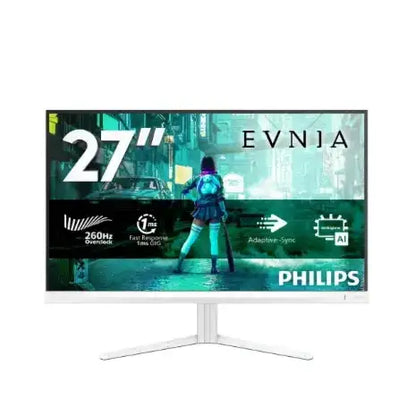 Philips | Evnia 3000 | 27M2N3201PL | 27" | Fast IPS | Full HD 1920 x 1080 at 260 Hz | 300 cd/m² | White