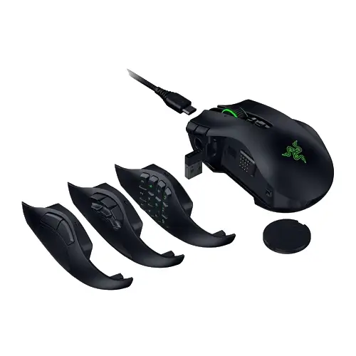 Razer Razer | Mouse | Naga V3 Pro | Optical | Wireless | 50000 dpi | Right-handed | Black