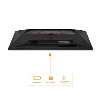 AOC | 25G4ZR | AOC Gaming | 25" | Fast IPS | Full HD | 260 Hz | 0.5 ms | Black