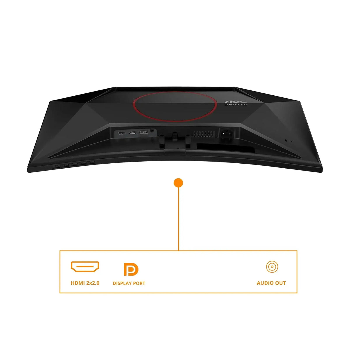 AOC | C27G42FE | AOC Gaming | 27" | VA | Full HD | 180 Hz | 0.5 ms | Black
