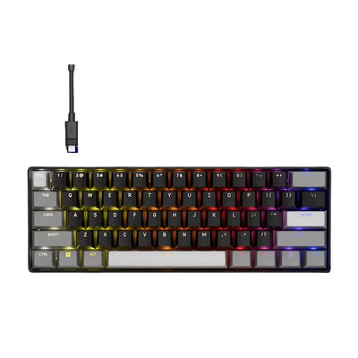 Corsair | Gaming Keyboard | CLIPPER PRO MINI | | Wired | US | CORSAIR MGX Hyperdrive Core | Black