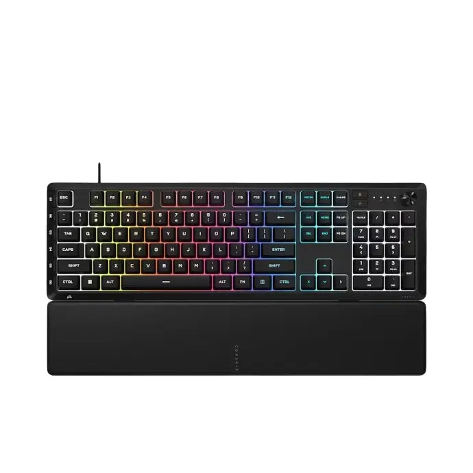 Corsair | Gaming Keyboard | SKIFF 100 PLUS | Wired | Backlit 10 zone RGB | Membrane | US | Black