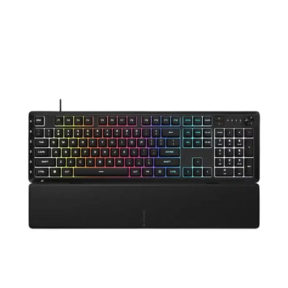 Corsair | Gaming Keyboard | SKIFF 100 PLUS | Wired | Backlit 10 zone RGB | Membrane | US | Black