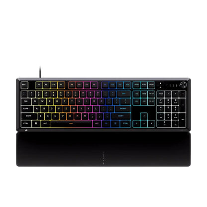 Corsair | Gaming Keyboard | SKIFF 100 | Wired | Backlit 10 zone RGB | Membrane | US | Black