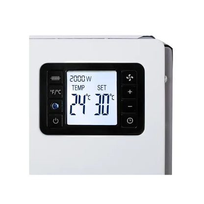 Camry | Convection Fan Heater with Remote Control | CR 7739 | 2000 W | White