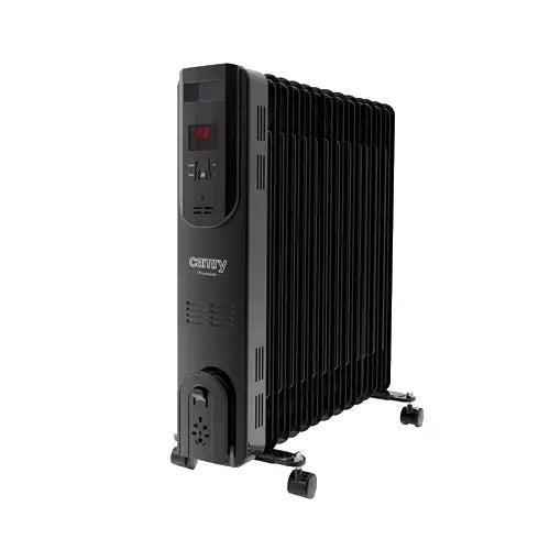 Camry | Oil-Filled Radiator with Remote Control | CR 7814 | 2500 W | Black