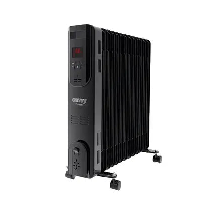 Camry | Oil-Filled Radiator with Remote Control | CR 7814 | 2500 W | Black