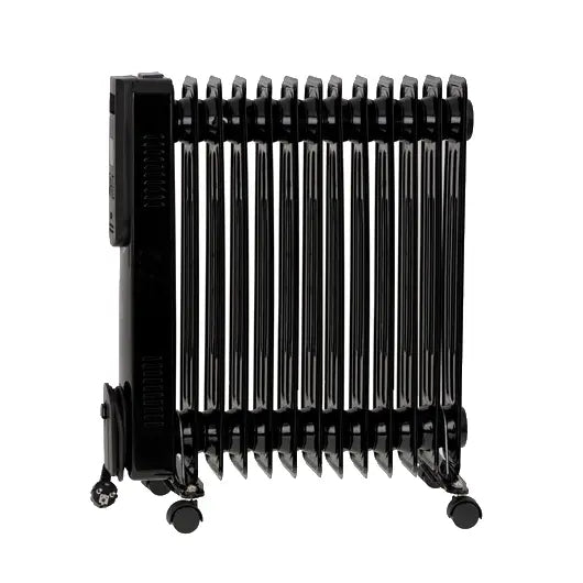 Camry | Oil-Filled Radiator with Remote Control | CR 7814 | 2500 W | Black
