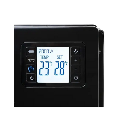 Camry | Fan Heater with Remote Control | CR 7739 | 2000 W | Number of power levels 3 | Black