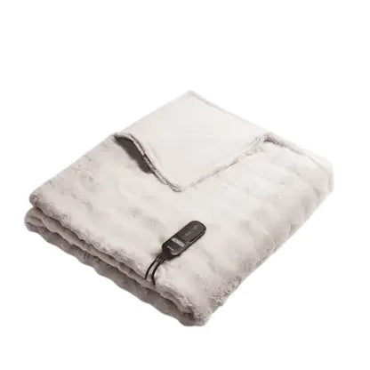 Duux | Heating blanket | Yentl | Faux fur | 160 W | 200 cm x 200 cm | Grey