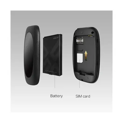 TP-Link | M7000 | Mobile Hotspot | 4G LTE Mobile Wi-Fi | Black