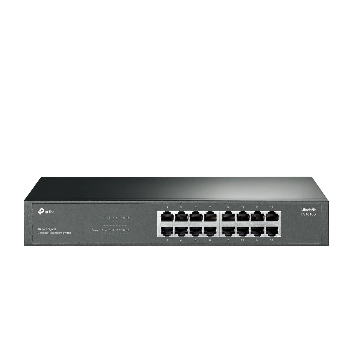 TP-Link | LiteWave | LS1016G | 16-Port Gigabit Desktop/Rackmount Switch