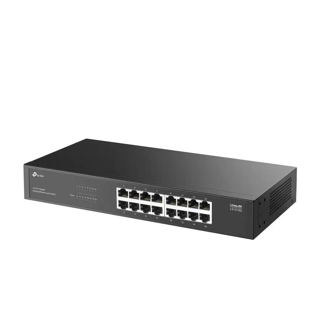 TP-Link | LiteWave | LS1016G | 16-Port Gigabit Desktop/Rackmount Switch
