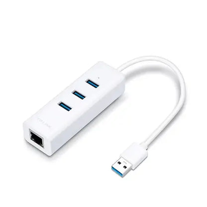 TP-LINK | USB 3.0 3-Port Hub & Gigabit Ethernet Adapter 2 in 1 USB Adapter | UE330