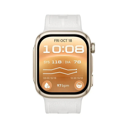 Huawei | Smart watch | D3 | Curve Pay | Water-resistant | Gold | White