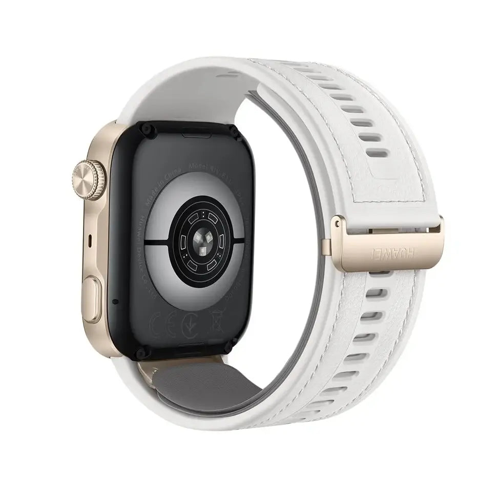 Huawei | Smart watch | D3 | Curve Pay | Water-resistant | Gold | White