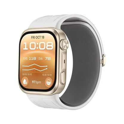 Huawei | Smart watch | D3 | Curve Pay | Water-resistant | Gold | White
