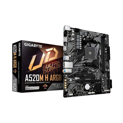 GIGABYTE | A520M H ARGB | AMD A520 | Socket AM4 | Micro ATX