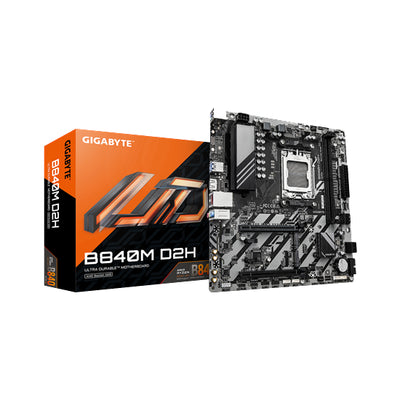Gigabyte | B840M D2H | AMD B840 | Socket AM5 | DDR5 | Micro ATX