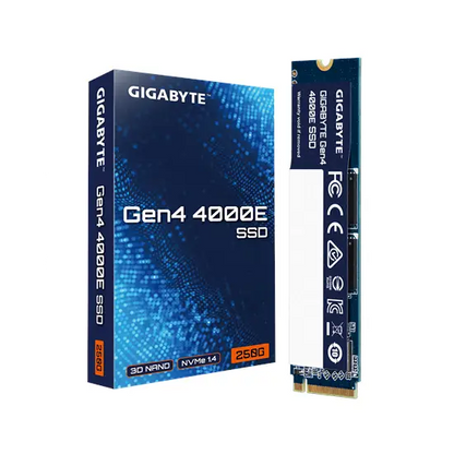 Gigabyte | G440E250G | Gen4 4000E | 250 GB | M.2 2280 | PCIe 4.0 x4 (NVMe)