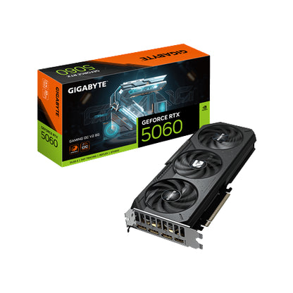 Gigabyte | GV-N5060GAMING OCV2-8GD | GeForce RTX 5060 GAMING OC V2 8G | NVIDIA GeForce RTX 5060 | 8 GB | GDDR7