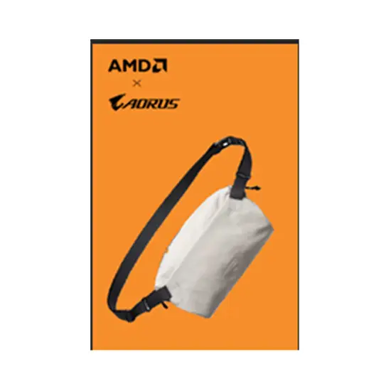 GIGABYTE | AORUS AMD | Sling Bag | Grey