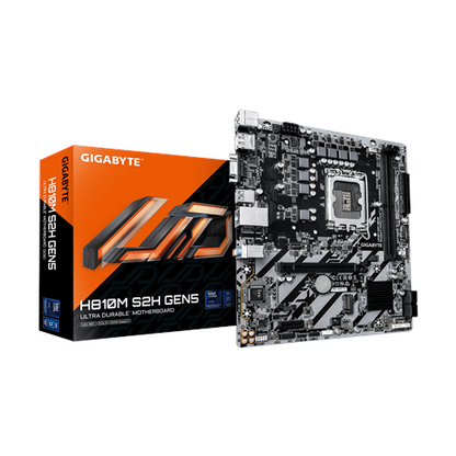 GIGABYTE | H810M S2H GEN5 | Intel H810 | LGA1851 | DDR5 | Micro ATX