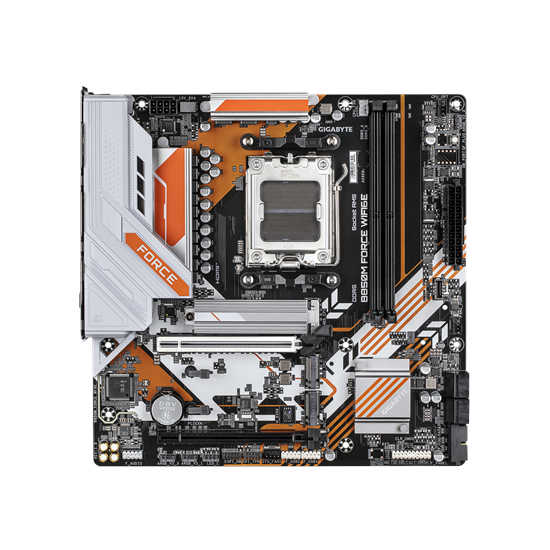 GIGABYTE | B850M FORCE WF6E | AMD B850 | Socket AM5 | DDR5 | Micro ATX | Wi-Fi 6E