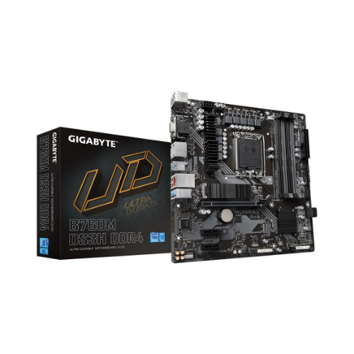 GIGABYTE | B760M D3HP DDR4 | Intel B760 | LGA1700 | DDR4 | Micro ATX