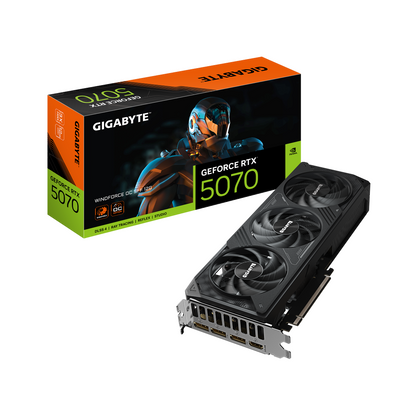GIGABYTE | GeForce RTX 5070 WINDFORCE OC SFF 12G | GV-N5070WF3OC-12GD