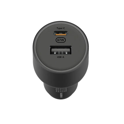 Xiaomi | 67W Car Charger (USB-A + Type-C) | Black