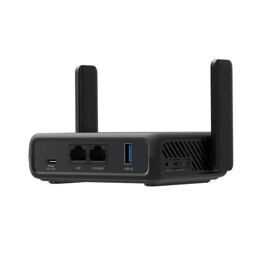 Mercusys | Wireless router | MR84X-Travel | Desktop | 1-port switch | Wi-Fi 6 | AX3000 | 2.4 GHz / 5 GHz