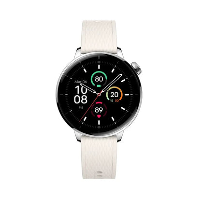 OnePlus | Smart watch | Watch 3 | 43 mm | Google Pay | Water-resistant | Silver | White