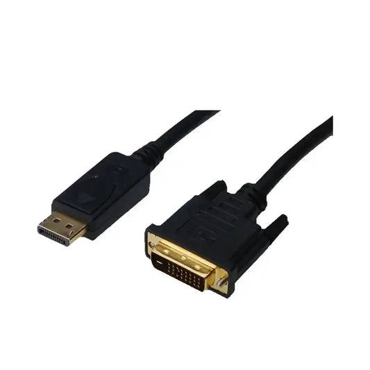 Digitus | 24+1 pin digital DVI | Male | 20 pin DisplayPort | Male | Black