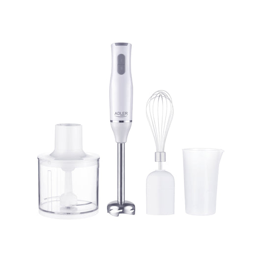 ADLER | AD 4620 | Stabmixer | 800 W | 500 ml Zerkleinerer | Weiß