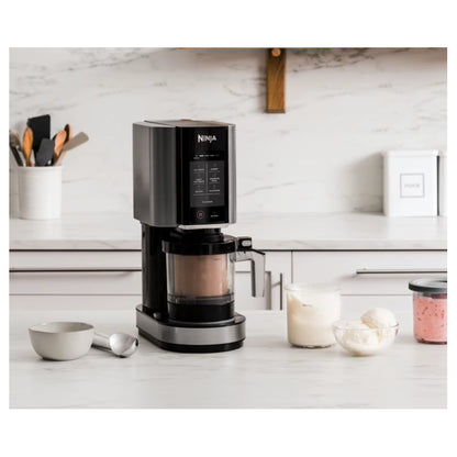 NINJA | NC302EU | Ninja CREAMi Ice Cream Maker | 800 W | 493 ml | Black / Silver