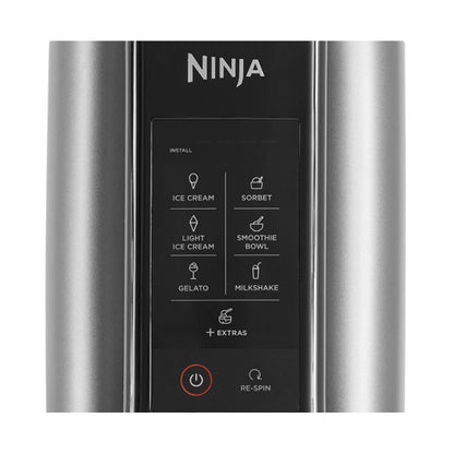NINJA | NC302EU | Ninja CREAMi Ice Cream Maker | 800 W | 493 ml | Black / Silver