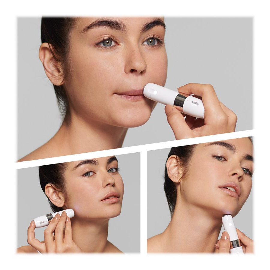 BRAUN | FS1000 | Face Mini Hair Remover | Cordless | White