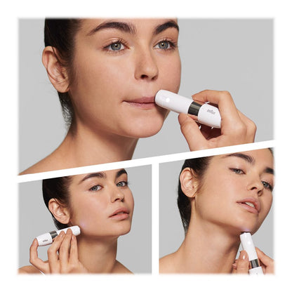 BRAUN | FS1000 | Face Mini Hair Remover | Cordless | White